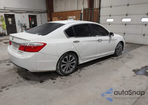 2015 Honda Accord Sport из США, поврежденный, VIN 1HGCR2F56FA237730